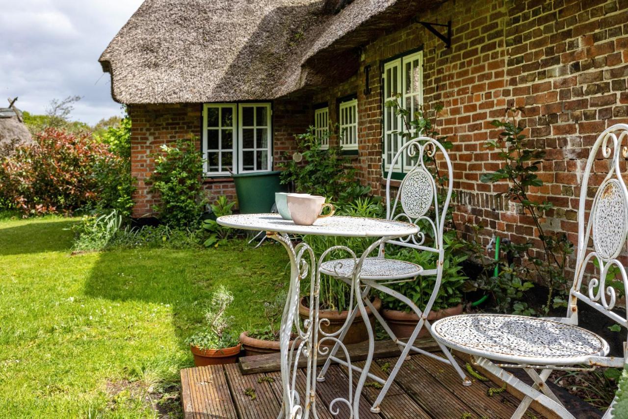 Reetdachhaus Bischoff Appartement Kuden Buitenkant foto