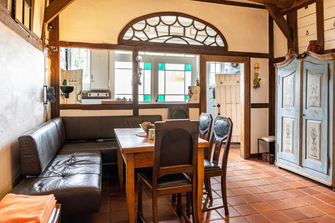 Reetdachhaus Bischoff Appartement Kuden Buitenkant foto