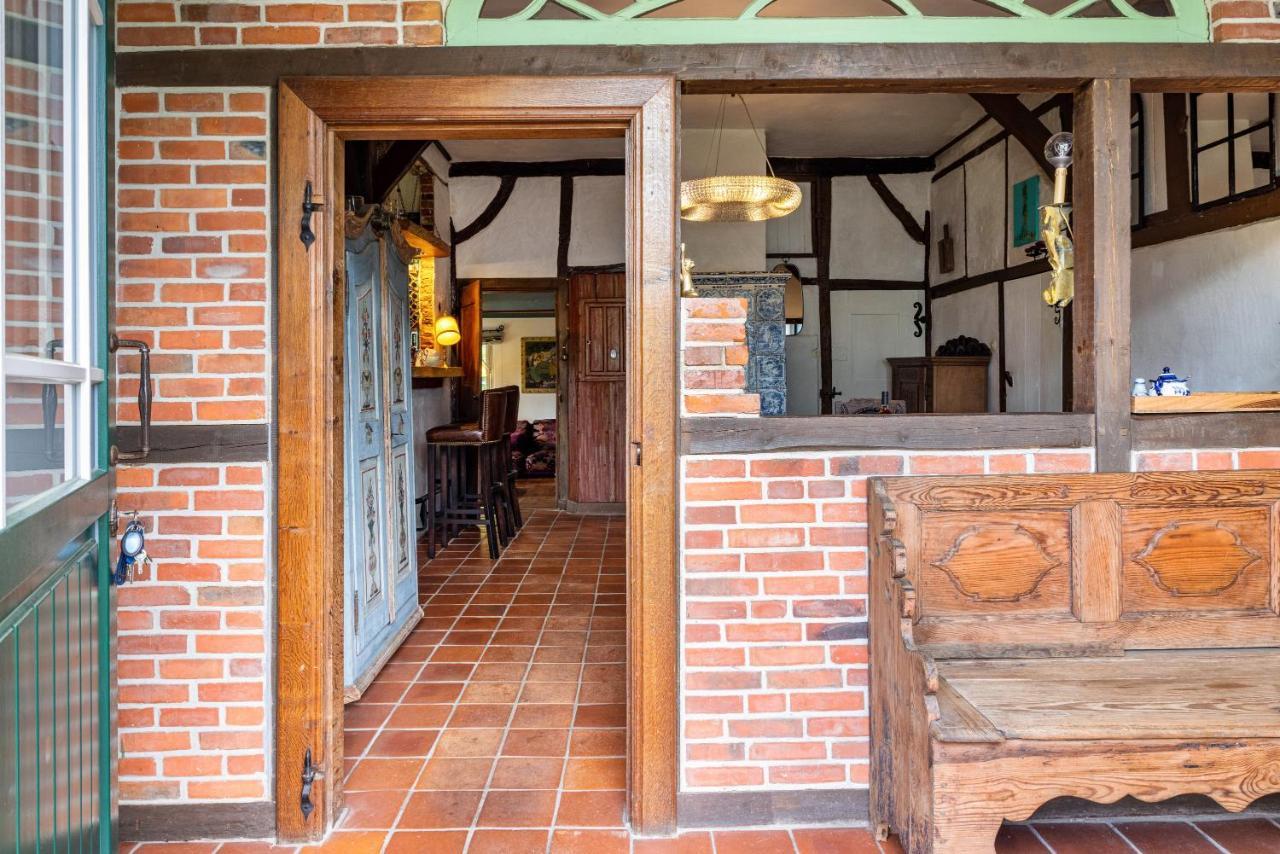 Reetdachhaus Bischoff Appartement Kuden Buitenkant foto