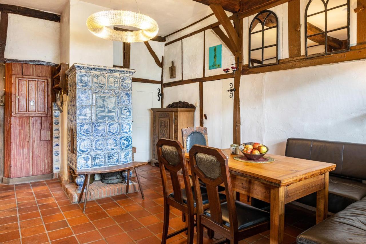 Reetdachhaus Bischoff Appartement Kuden Buitenkant foto