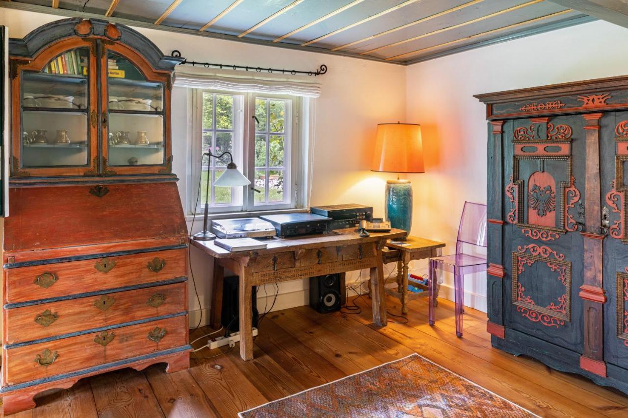 Reetdachhaus Bischoff Appartement Kuden Buitenkant foto