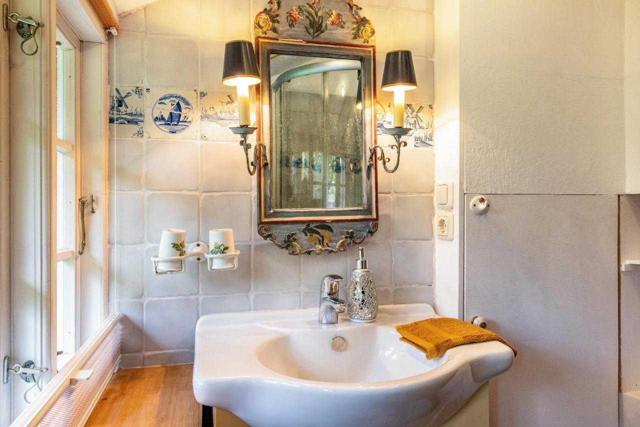 Reetdachhaus Bischoff Appartement Kuden Buitenkant foto