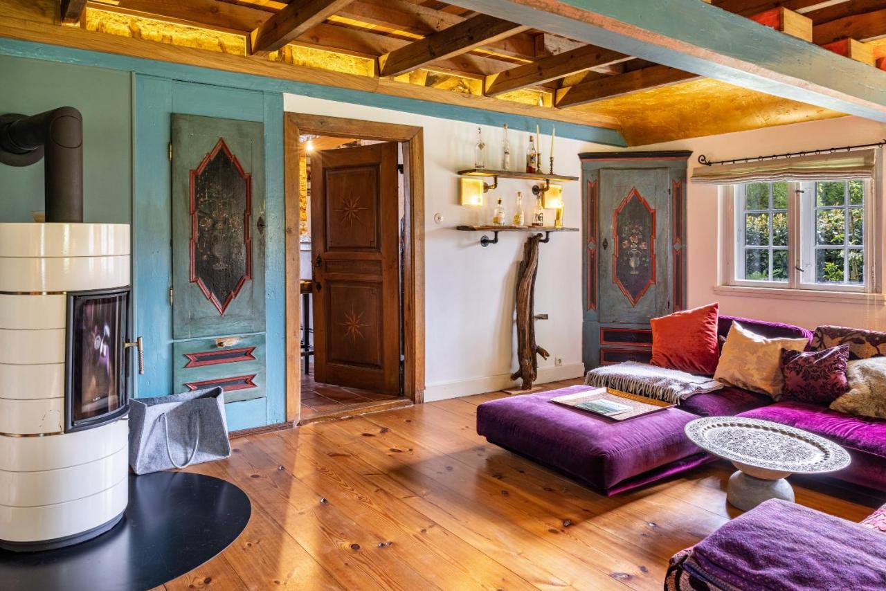 Reetdachhaus Bischoff Appartement Kuden Buitenkant foto