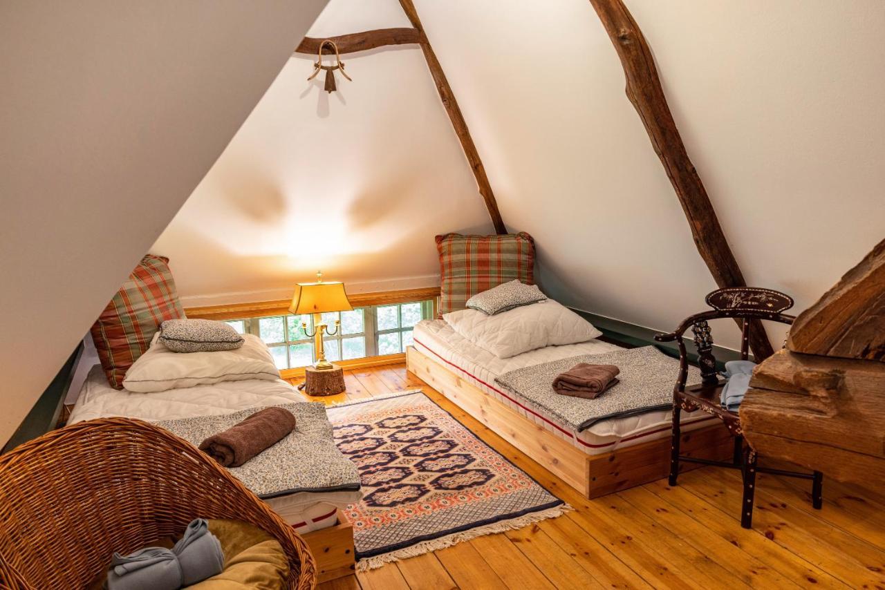 Reetdachhaus Bischoff Appartement Kuden Buitenkant foto