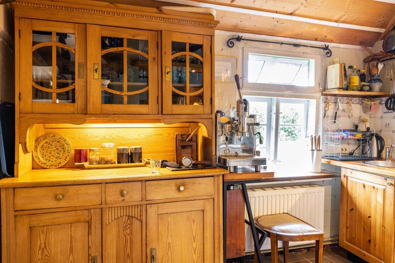 Reetdachhaus Bischoff Appartement Kuden Buitenkant foto